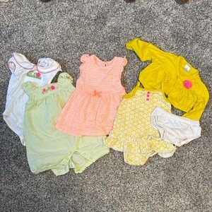 Colorful Baby Clothing Set